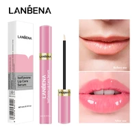 lanbena lip plumper serum lip gloss mask increase lip elasticity reduce fine lines repairing moisturizing lip care liquid 4ml