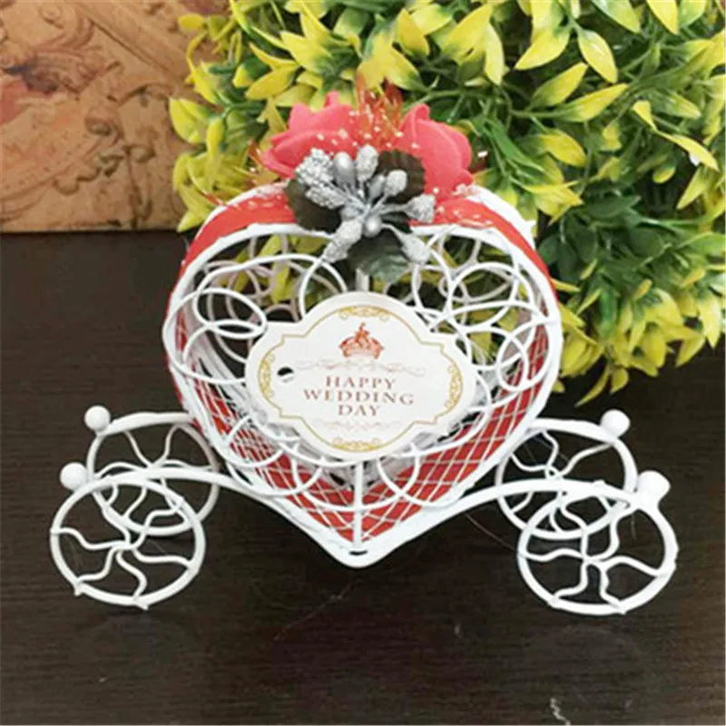 Свадебное украшение 1 шт. романтическая Европейская креативная железная карета в