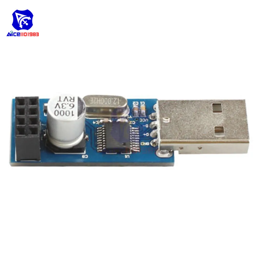 Diymore CH340 CH340G USB к ESP8266 ESP-01S ESP-01 плата расширения беспроводного Wi-Fi модуля для Arduino IOT |