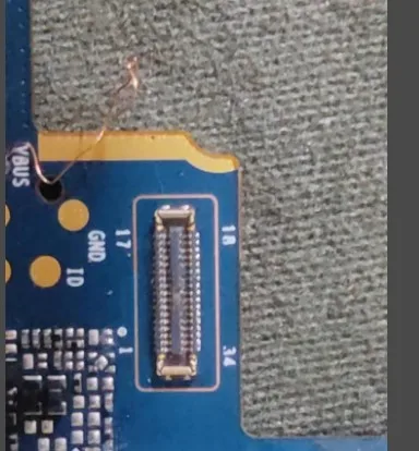 2 шт., разъём для ЖК-дисплея LG K12 + Q60 K50 K12