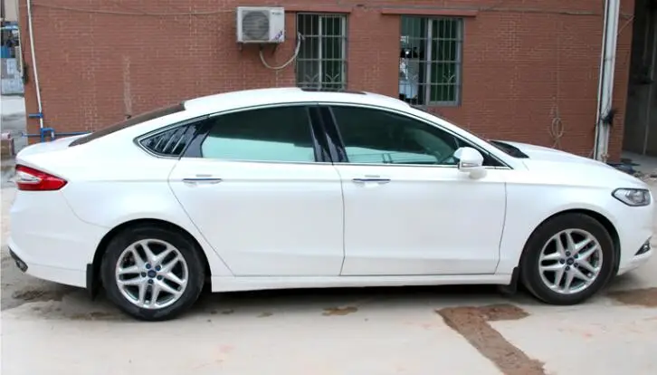 Для FORD Mondeo 2013 2018 Sedan ABS затемнения для задних дверей и окон жалюзи рама оконный