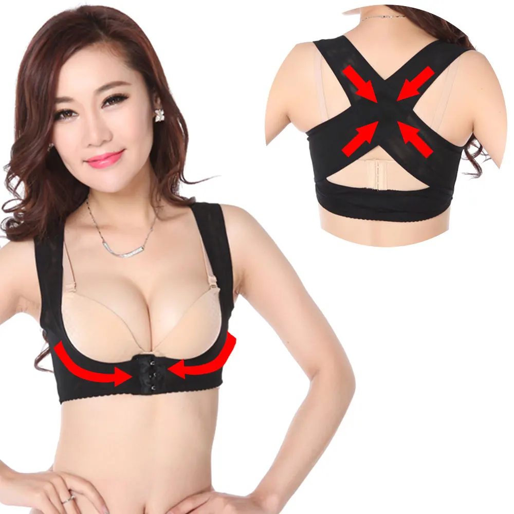 1 шт. Корректор осанки рельефный бандаж для коррекции горба бюстгальтер груди