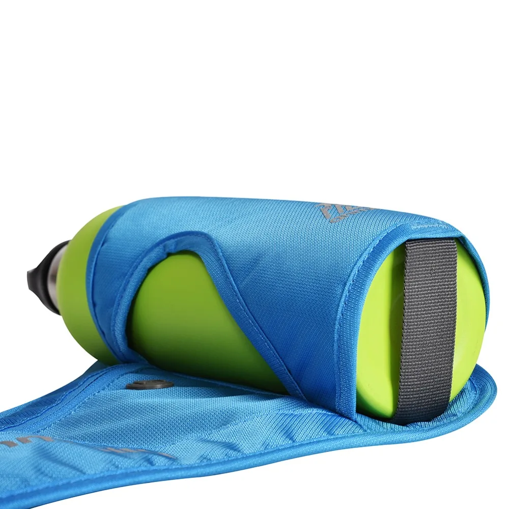 Поясная Сумка для бега с держателем бутылки водой регулируемый поясной мешок