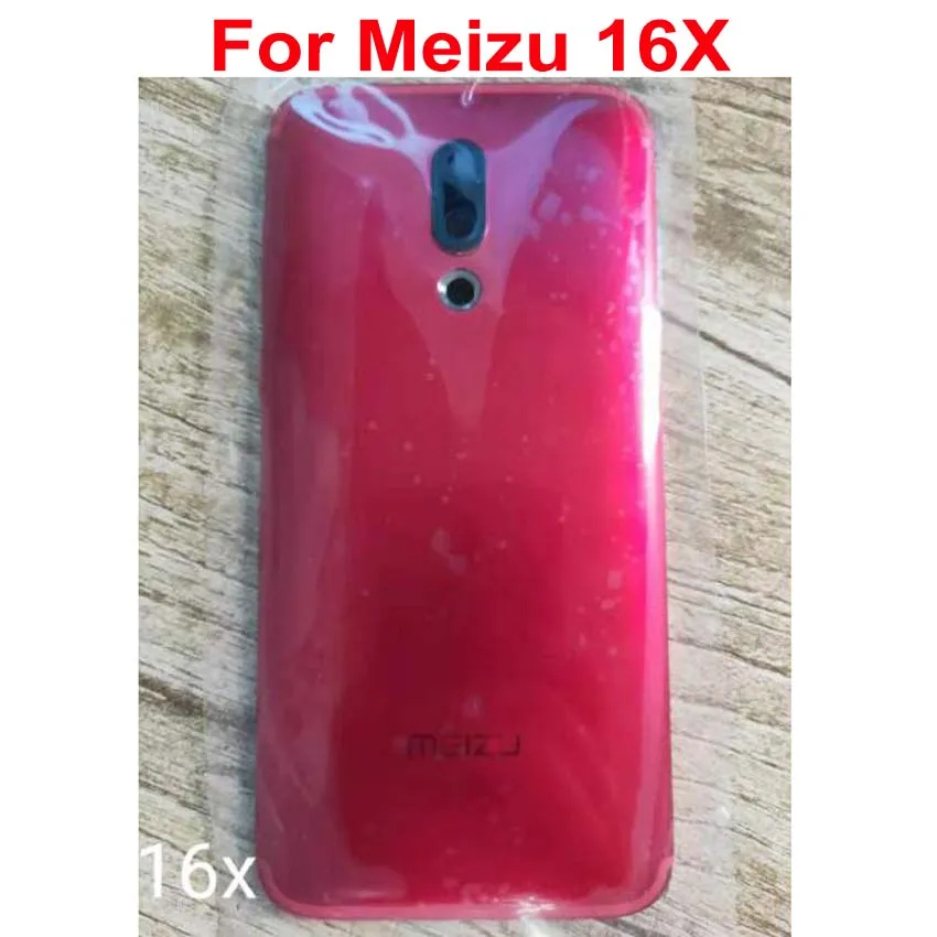100% оригинальная задняя крышка батарейного отсека для Meizu 16X 16 X M872Q M872H корпуса +