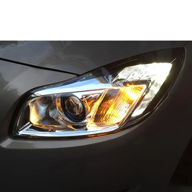 Наружные Drl дневные Neblineros Luces Para Авто Стайлинг светодиодные ходовые Автомобильные фары передние противотуманные фары 13 для Buick Regal