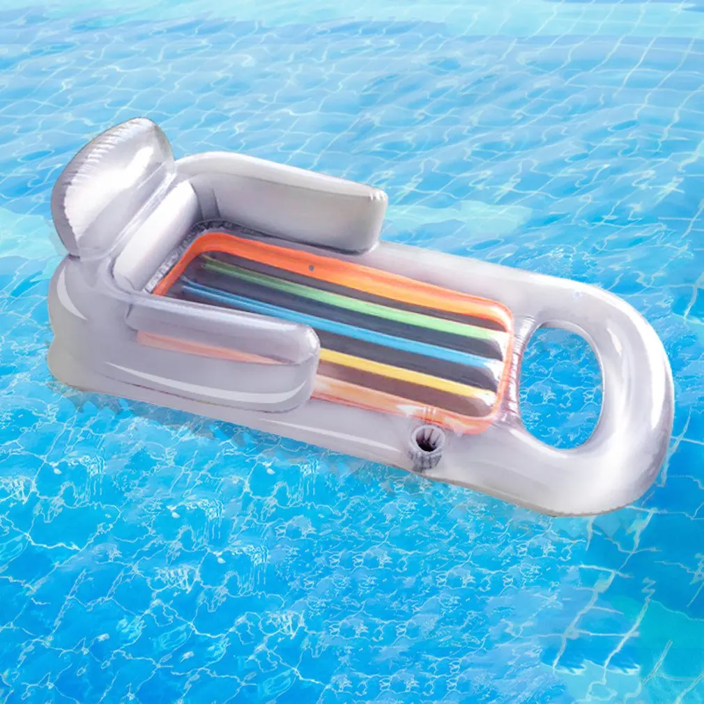

Inflatable Swimming Floating Hammock Pools Sofa Swimming Pool Accessories Hammock Lounge Bed Pool Float Mat Recliner Chair