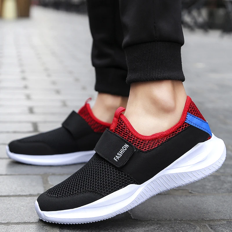 2020 Man Sneakers Outdoor flat Walking Shoes Mesh Breathable Sport Running Fashion Soft Men's Casual Plus Size 46 |