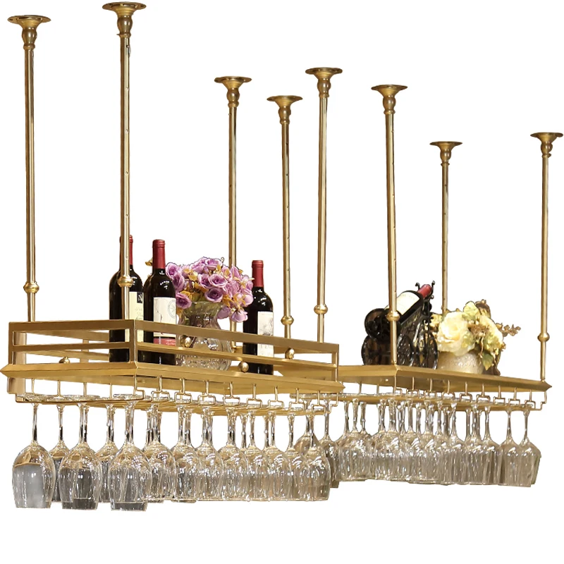 Подвесной Стеллаж Из Нержавеющей Стали Для Хранения Винных Бокалов стойка для
