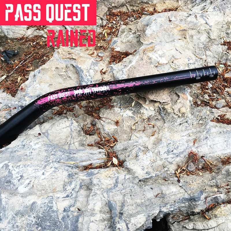 PASS QUEST дождь MTB горный велосипед руль из алюминиевого сплава 31 8x750мм для BMX AM DH Tupo и