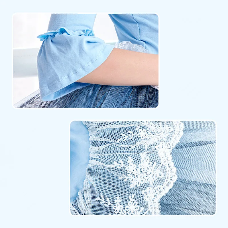 Новинка 3/4 года платье с длинным рукавом для балета балетная пачка девочек одежда