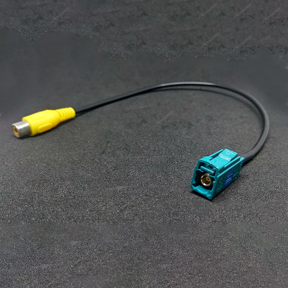 Universal Fakra RCA Video Camera Connection AV-IN Cable For Mercedes Benz C / E GLK Rear View Backup Parking | Автомобили и