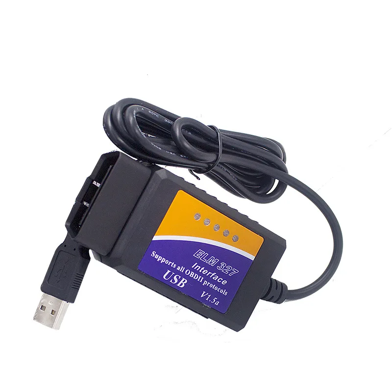 

Новый USB ELM327 V1.5 с инструкцией для диагностики автомобиля, диагностический автомобильный диагностический тестер OBD2, автомобильный считыват...