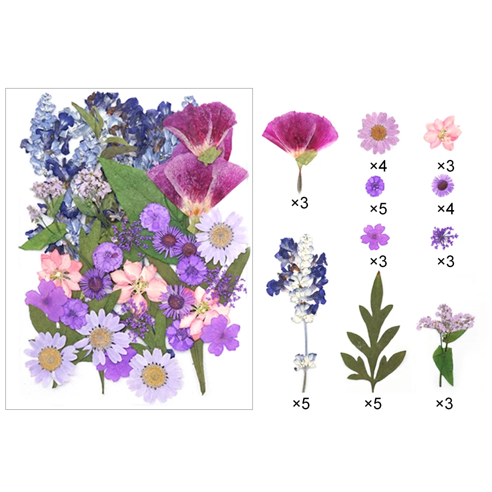 Из хрустальной эпоксидной наполнитель для сухой в виде цветочных лепестков