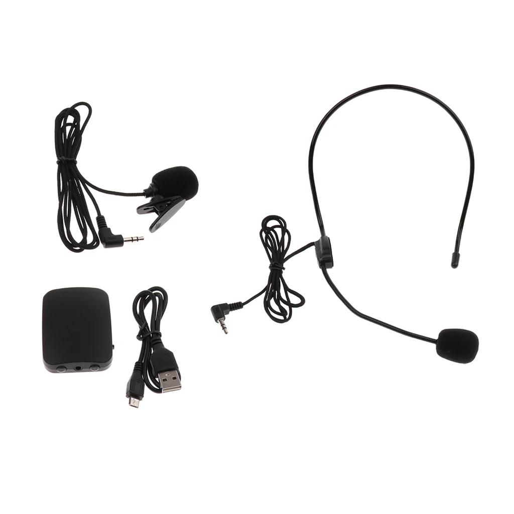 Беспроводная микрофонная система Lavalier Mic 6 35 мм адаптер с микрофонным кабелем