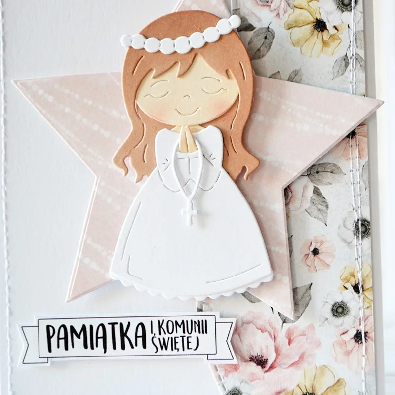 Angelical молитв для мальчиков и девочек набор вырубных штампов &quotмолитв высечки