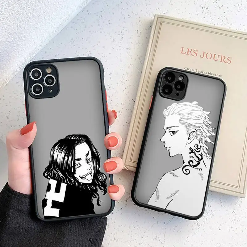 

Tokyo Revengers Phone Case For iphone 12 11 8 7 plus mini x xs xr pro max matte transparent cover