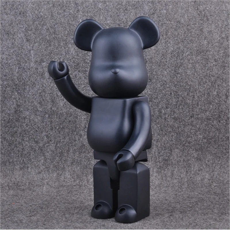 400% Bearbrick медведь @ кирпич экшн фигурки игрушки ПВХ 28 см модель сделай сам красные