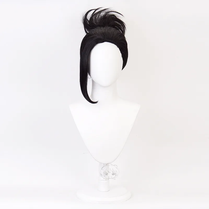 Женский черный парик моя геройская Академия яойорозу Момо Boku без героев академии