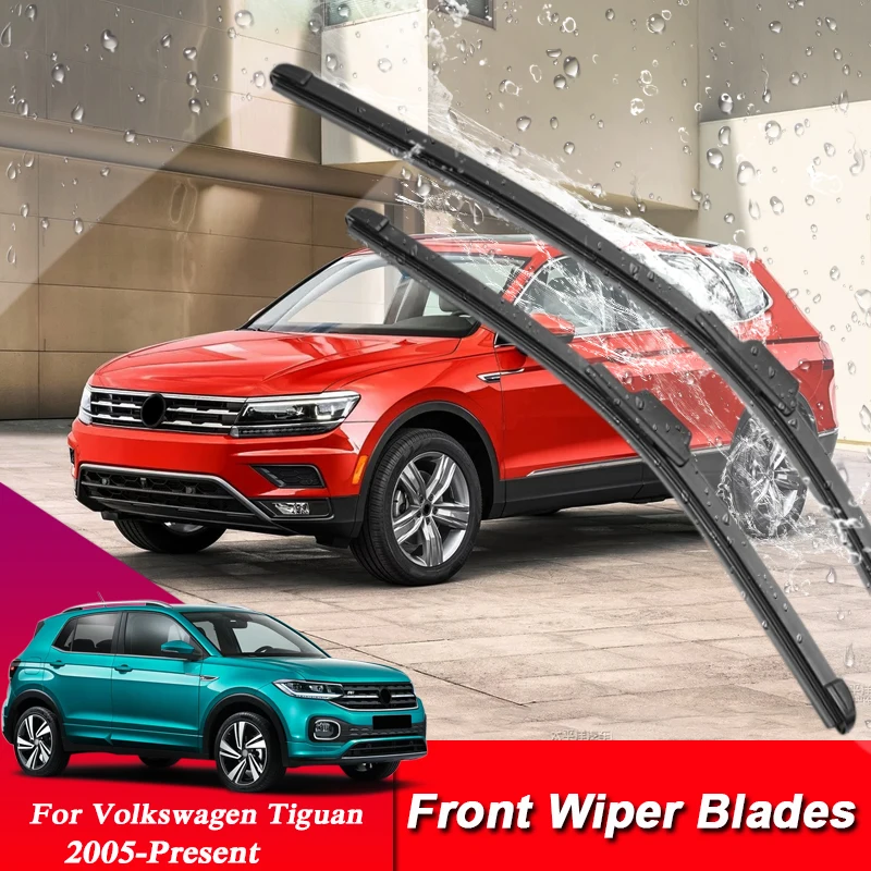 Автомобильный Стайлинг без скоб резиновая модель для Volkswagen T-Cross лезвия