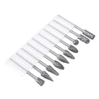 Набор абразивных насадок для дремеля, 3 х6 мм, 10 шт.