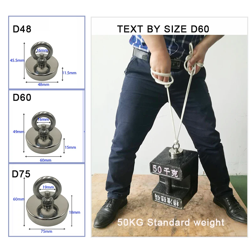 Супермощный Магнитный спасательный горшок магнит для морского сокровищ