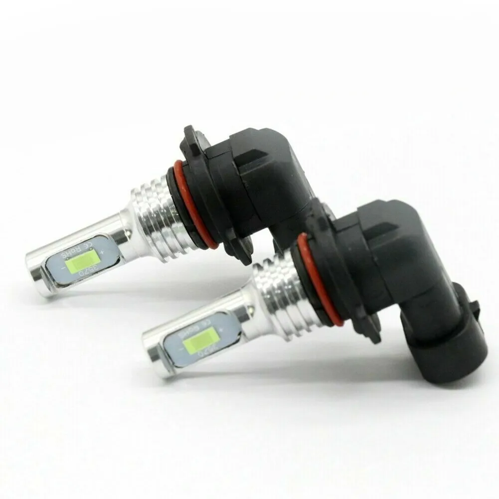 

2pcs Car Headlight Fog Lamp 9005+H11 Combo CSP LED Headlight Bulb Kit High Low Beam 6000K White 12V-24V DC