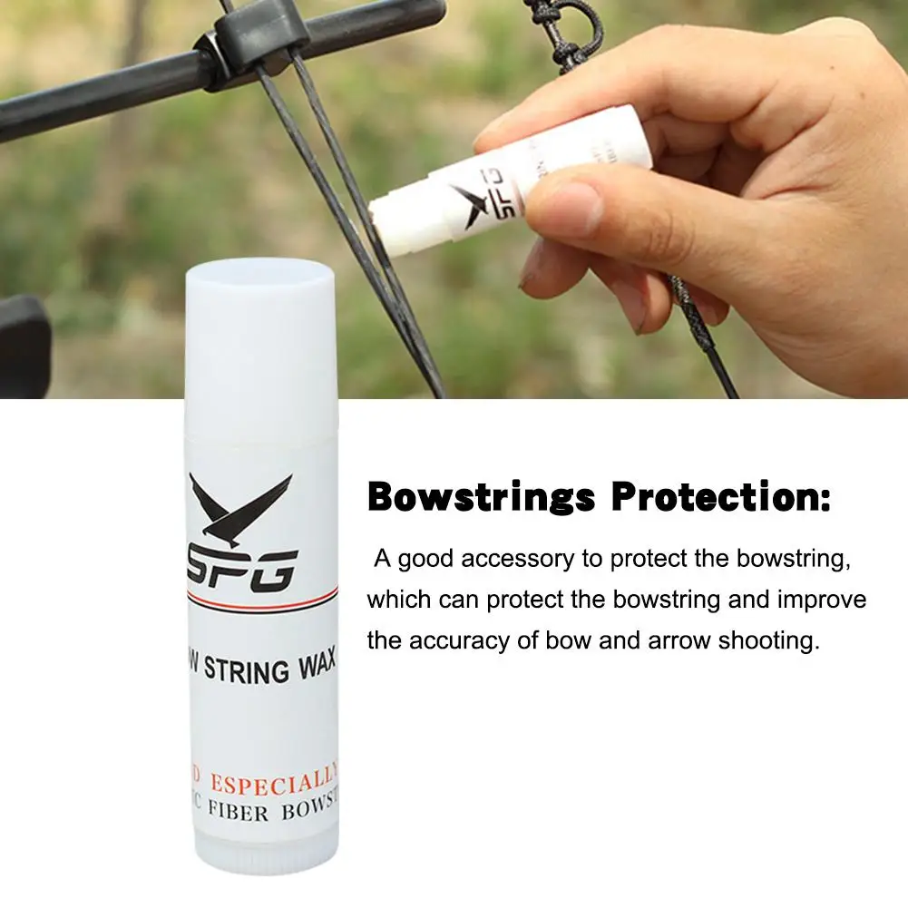 Стрельба Из Лука Защитный Rail Lube Bow String восковая защита Bowstring трубка для арбалета