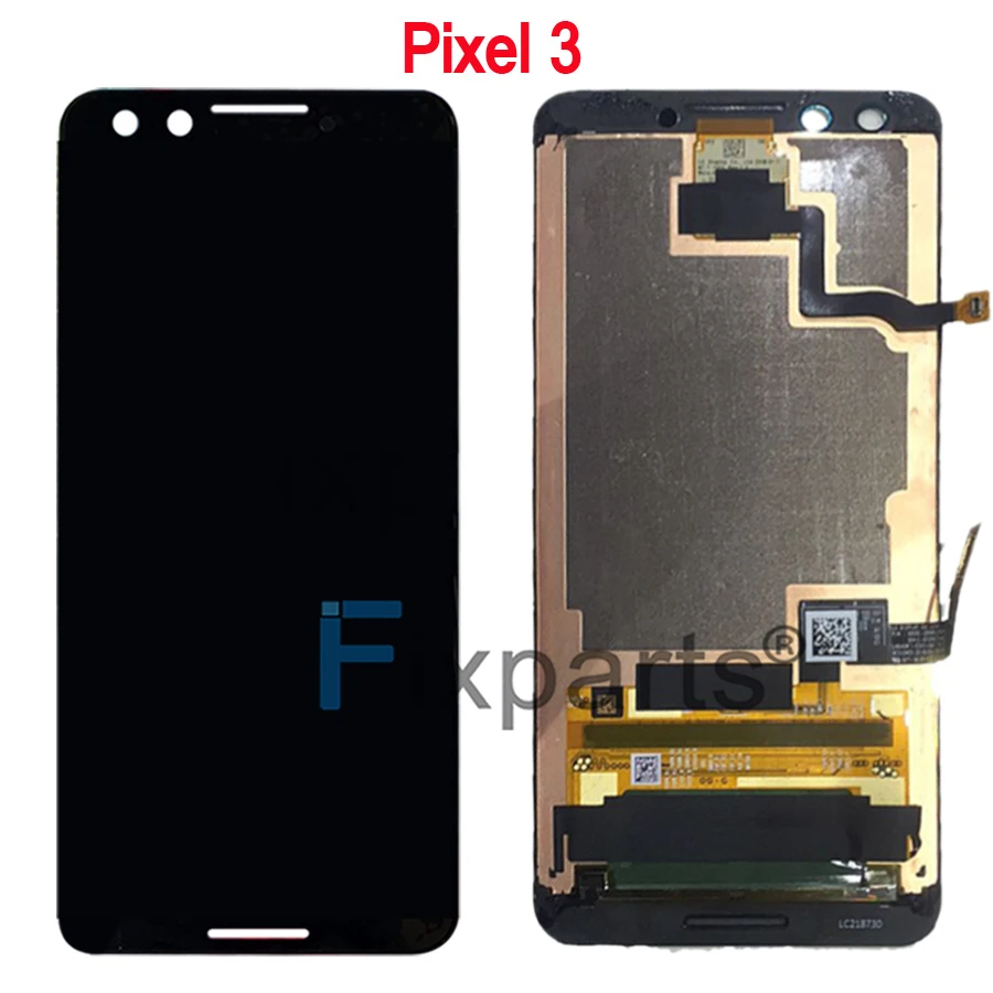 Для 6," Google Pixel 3 ЖК-дисплей кодирующий преобразователь сенсорного экрана в сборе для Google Pixel 3 XL lcd Pixel2 Pixel3 XL Замена ЖК-дисплея