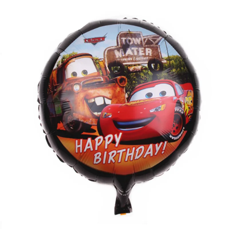 Balloons-4-5PCS Disney Cars Lighting Mcqueen 108*180 см украшения для дня рождения Детские принадлежности одноразовая посуда скатерть для душа ребенка - Цвет: Balloons-4-5PCS