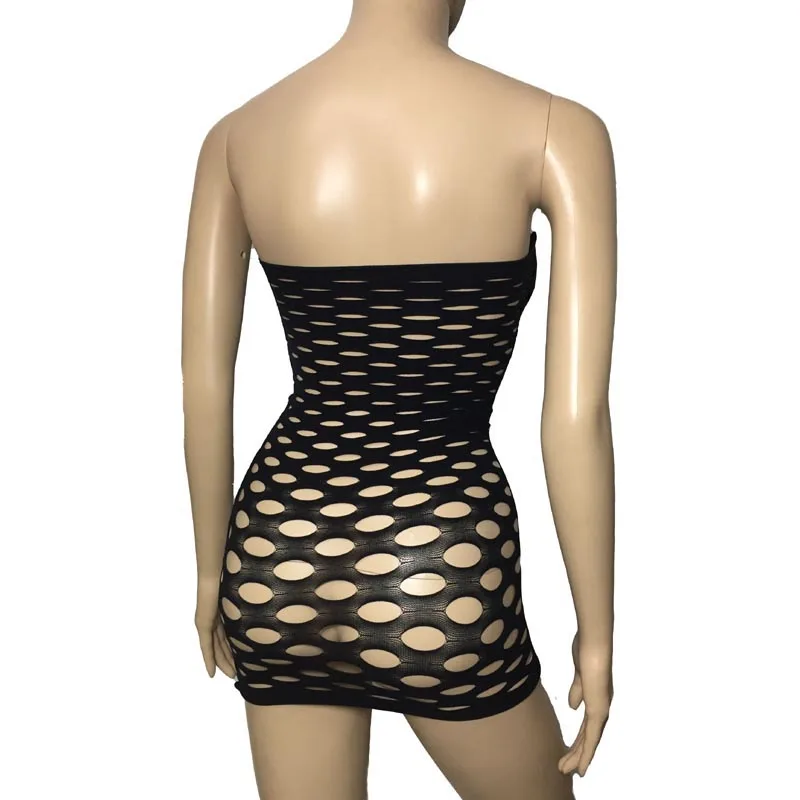 Сексуальное женское нижнее белье Короткое мини платье облегающее бесшовное