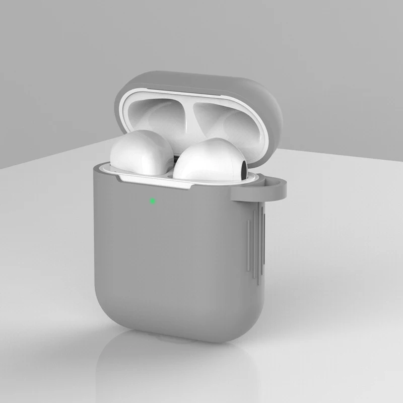 Мягкий силиконовый чехол карамельных цветов для Apple Air Pods 2 s AirPods тонкий