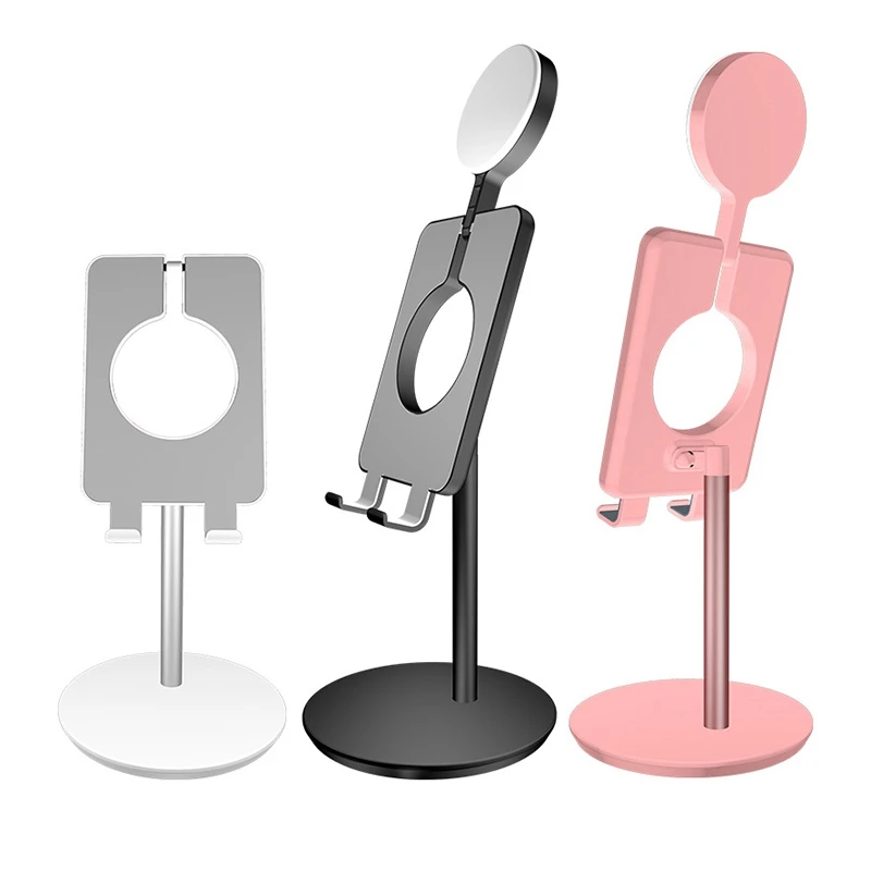 

Desktop Folding Bracket Tablet Bracket Fill Light Desktop Ring Light Live Fill Light with Mobile Phone Holder