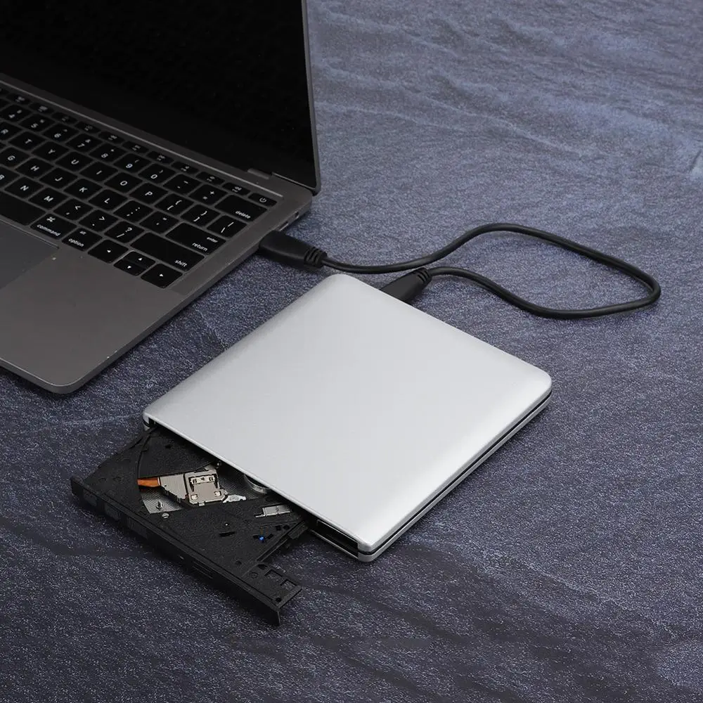 USB 3 0 внешний привод DVD/CD +/ RW тонкий портативный DVD горелка для MacBook ноутбука
