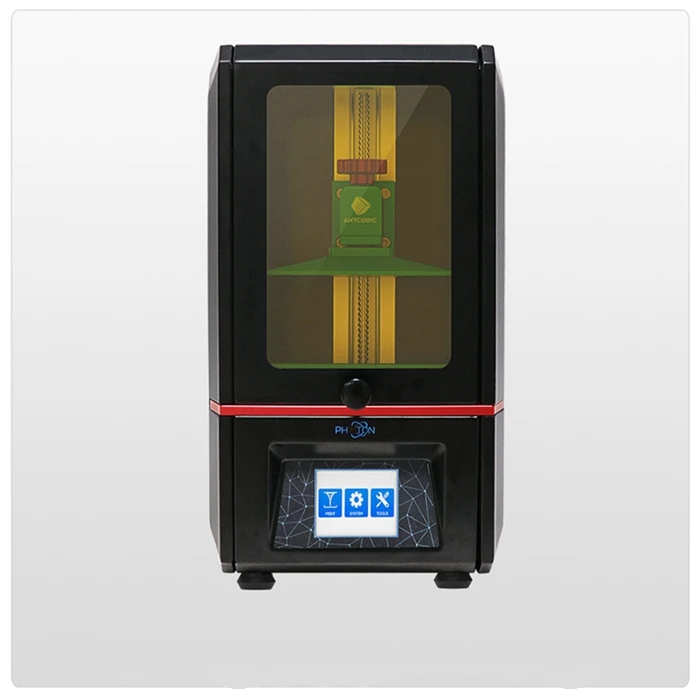 Photon Anycubic ANYCUBIC Фотон 3d принтер SLA УФ Смола свет-лечение сенсорный экран lcd с 405 нм Смола Resina UV Impresora 3D быстрая печать - Цвет: Photon Anycubic