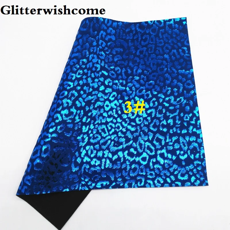 Ткань из искусственной кожи Glitterwishcome 21 х29 см Размер A4 Vinil Para Lazos листы ткань с