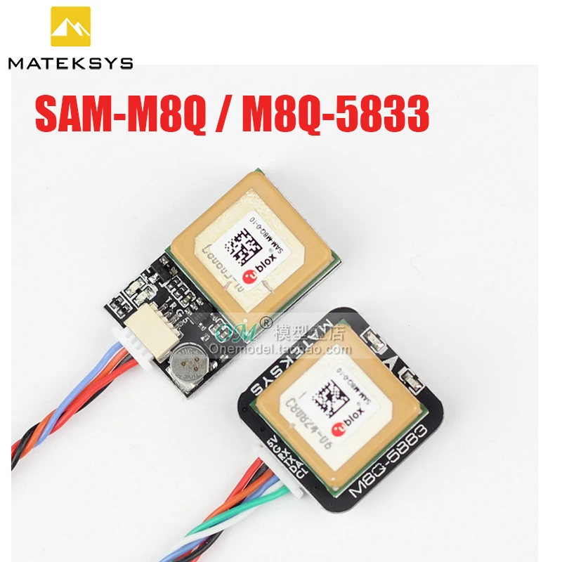 Matek системы M8Q 5883 SAM gps и QMC5883L компасы модуль для радиоуправляемого дрона FPV