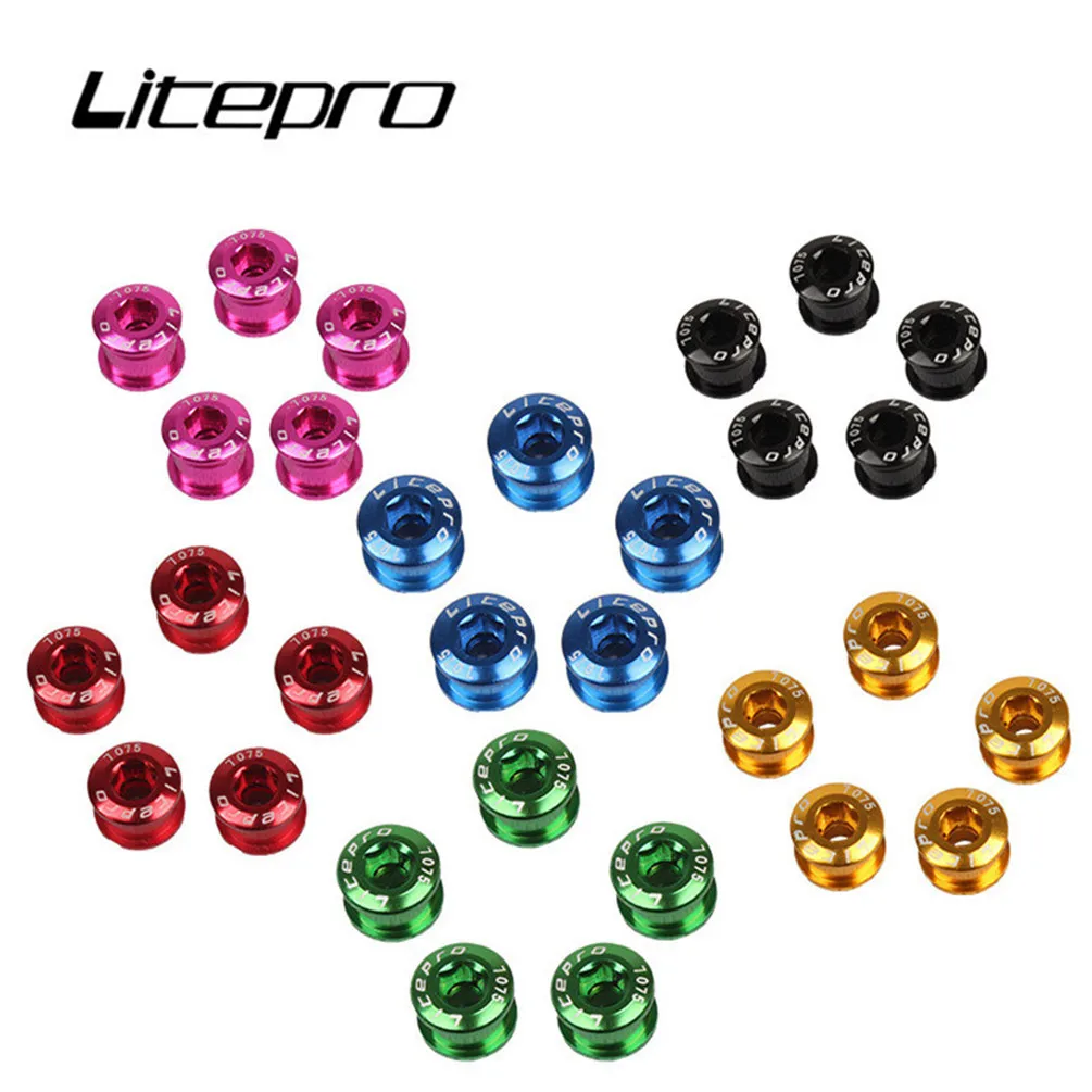 Litepro MTB горный велосипед одиночные болты кривошипный винт дорожный диск Улитка