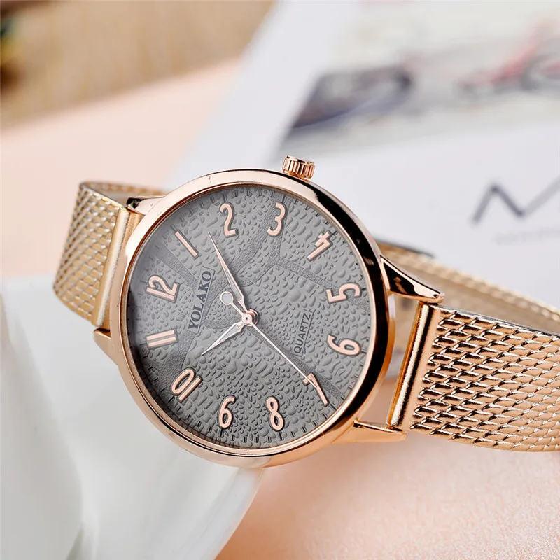 Женские часы YOLAKO роскошные модные женские Relogio Feminino наручные 2020 Reloj Mujer | Наручные
