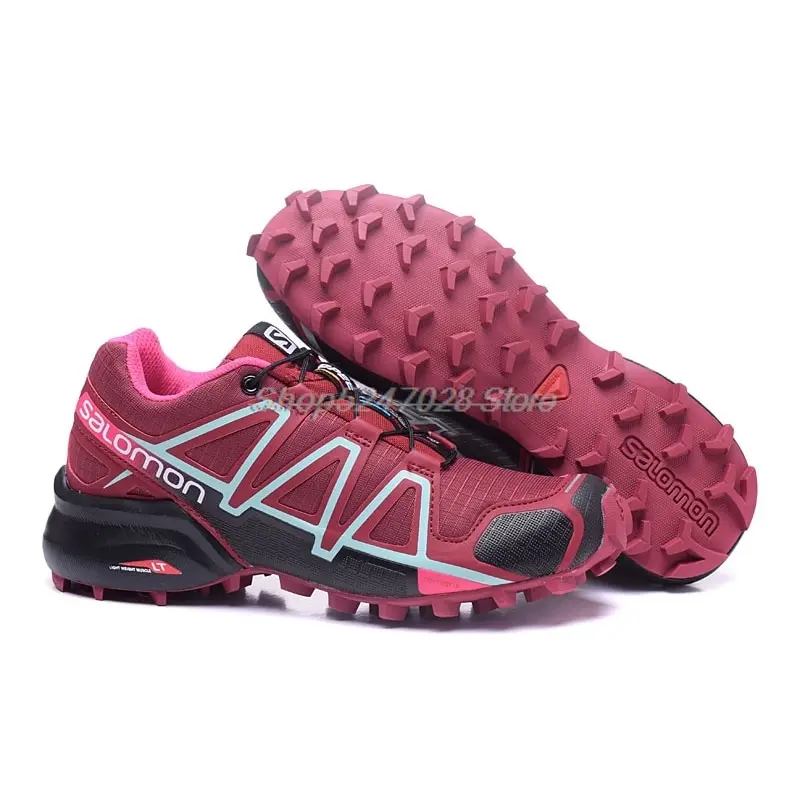 

Hot Sale Salomon-Shoes Speed Cross 4 CS Lace-up Woman Breathable Outdoor Sneakers Summer Athletic Running Jogging Shoes