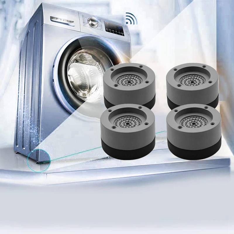 Подкладки для ног стиральной машины 4 шт. противоскользящие резиновые подкладки