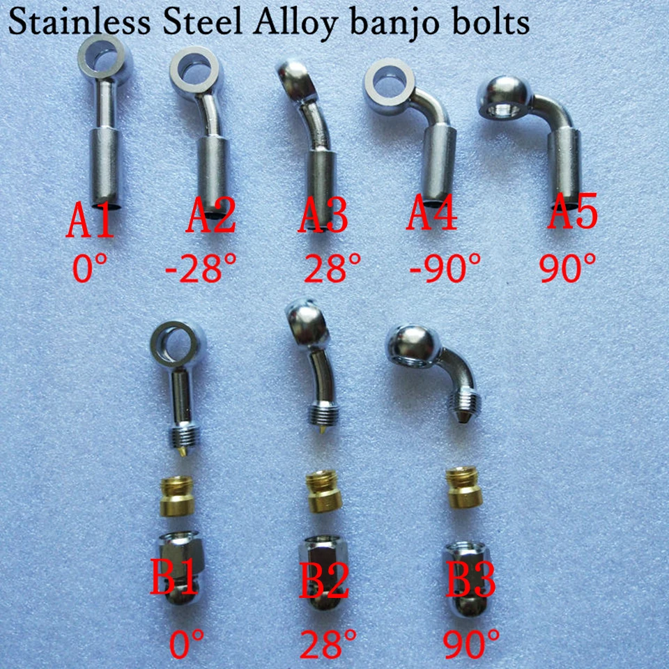 Гидравлическая усиленная муфта тормоза из сплава 1 шт. линия масляного шланга