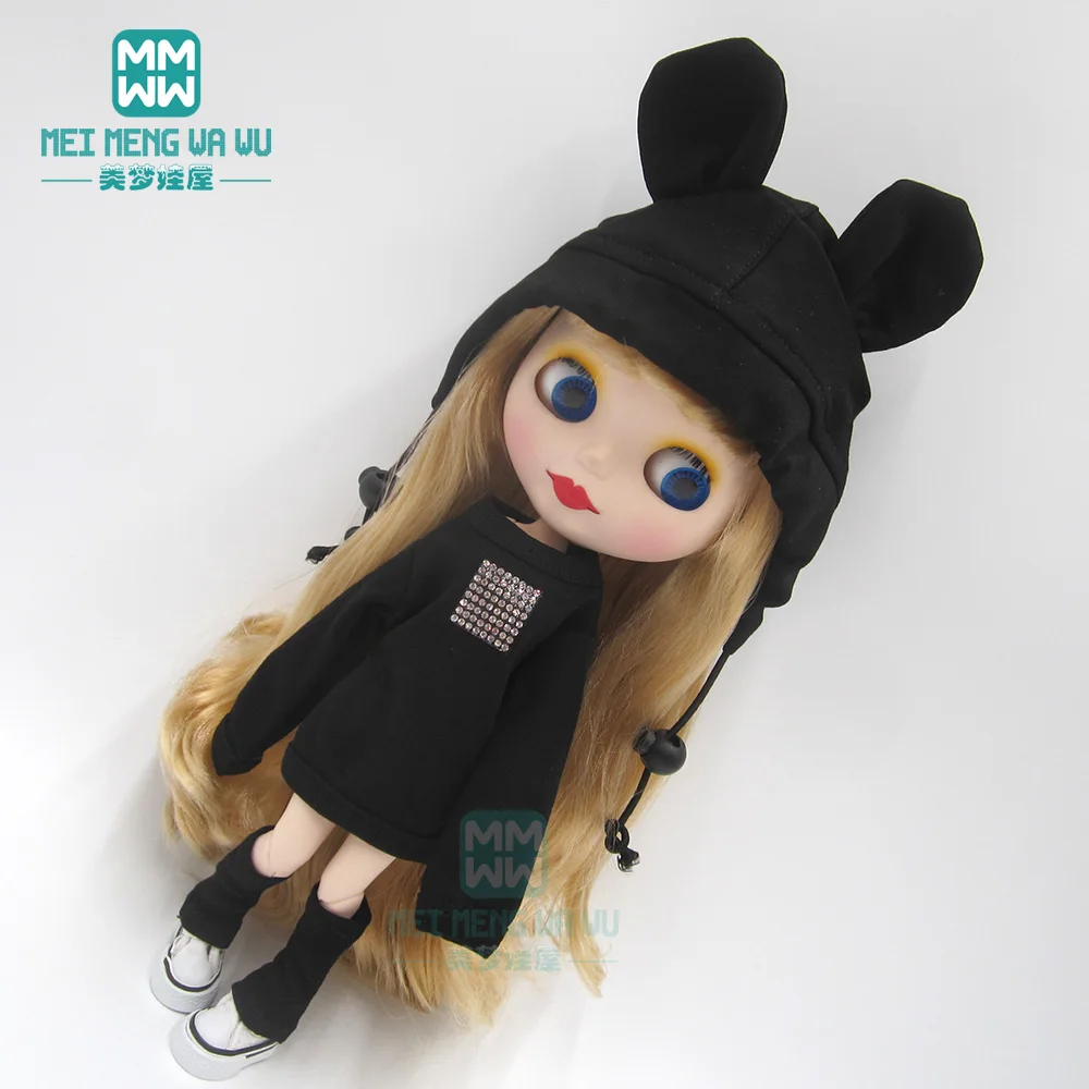 1 шт. Одежда для кукол Blyth Модные свитшоты бахилы кроссовки Azone 1/6 рождественский