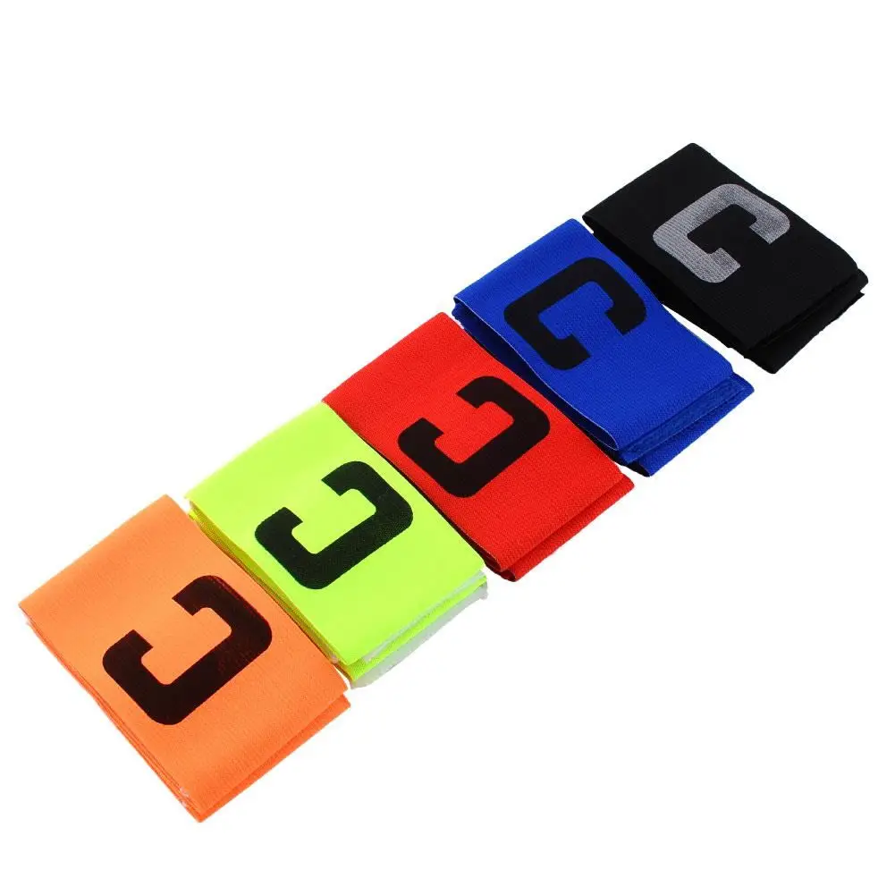 Капитан нарукавник бесплатно Футбол Регулируемый Флуоресцентный Спортивные