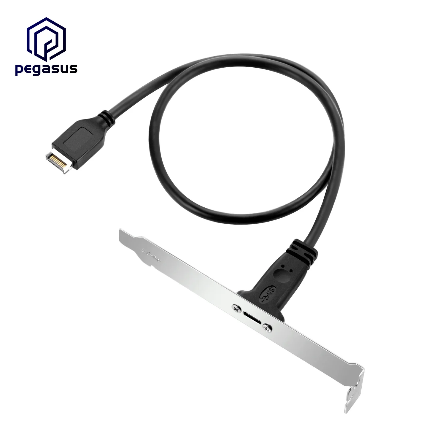 0 5 м USB 3 1 C спереди Панель заголовок кабель для передачи данных Тип E Женский