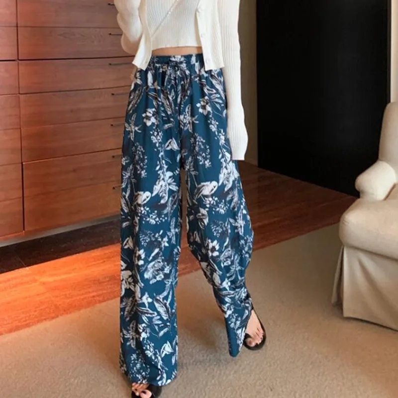 

Sweatpants Women Clothes Pants Streetwear 2021 Summer Fashion Korean Style Wide Leg Harajuku Baggy Black High Waisted Vintage