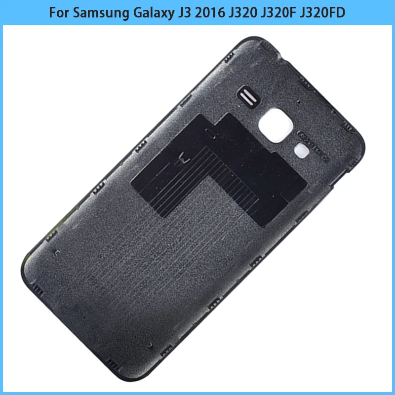 Новый чехол для задней крышки J320 Samsung Galaxy J3 2016 J320F J320FD Пластиковая Крышка