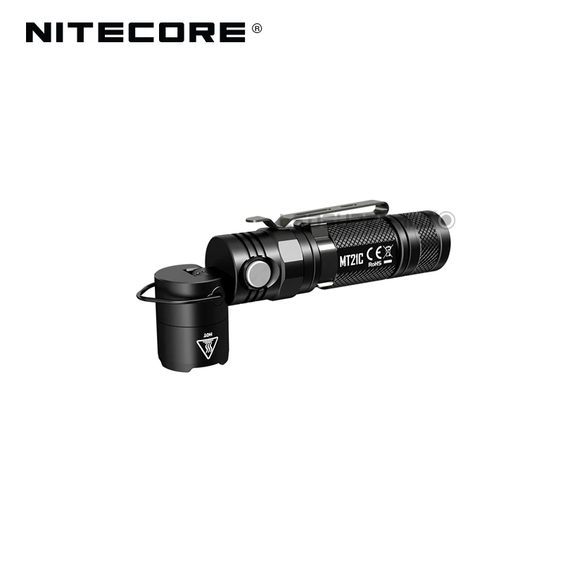 구매 Nitecore-L 자형 작업 조명 MT21C 1000 루멘, 컴팩트 EDC 토치, 90 각도 조절 손전등, 마그네틱 베이스 포함