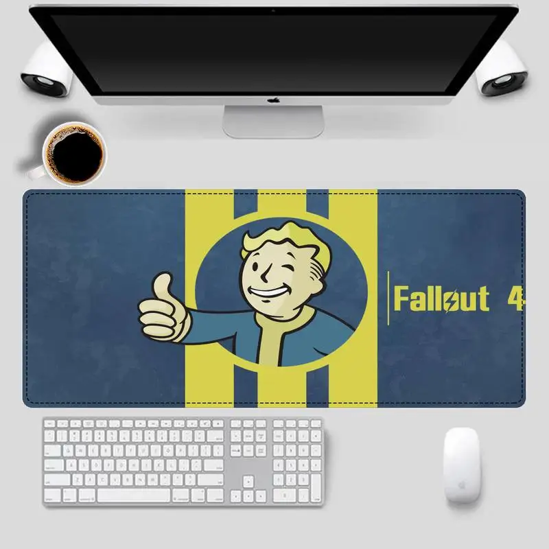 Funny Vault Boy Mouse Pad Laptop PC Computer Mause Desk Mat For Big Gaming Overwatch/CS GO | Компьютеры и офис