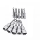 Магнитный преобразователь для отвертки, быстросъемный Держатель для бит 6 мм-19 мм, 14 дюйма, шестигранный хвостовик, электрические держатели, переходное соединение, 1 шт.