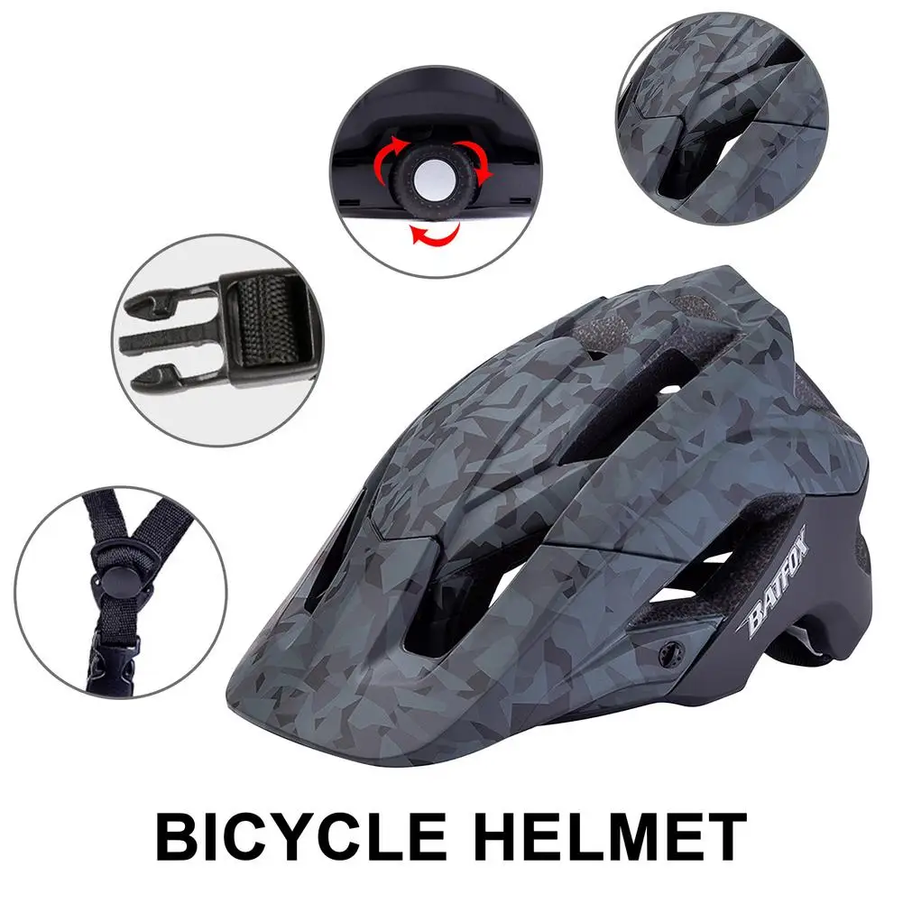 

Шлем для горного велосипеда, спортивный вентилируемый шлем для езды на велосипеде, защитная Кепка для горного велосипеда, аксессуары для мо...